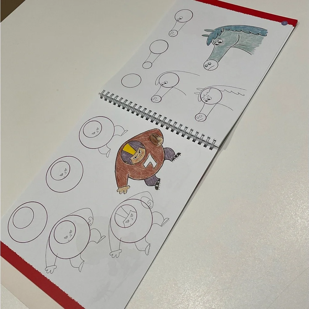 🌼Set of 3 Learn to Draw Anything by Chris Hart, Each 64 pages